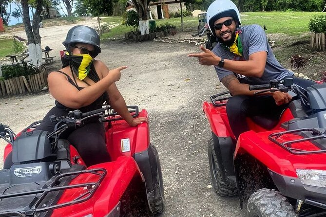 Great River Bamboo Rafting with Limestone Foot Massage and ATV from Montego Bay - Who will enjoy this most