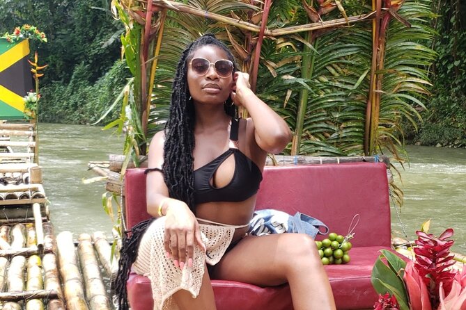 Great River Bamboo Rafting with Limestone Foot Massage and ATV from Montego Bay - Floating through Lethe on the Great River