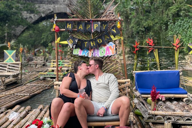 Great River Rafting With Limestone Massage From Montego Bay - Jamaican drinks and simple local tastes