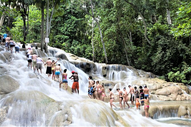 Green Grotto Caves and Dunn's River Falls Guided Tour with Admission - What to bring and what to leave at home