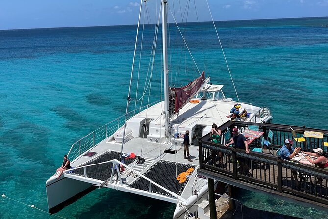Half Day Catamaran Party Boat, Snorkeling and Hip Strip Tour - Sailing Montego Bay at 2 pm