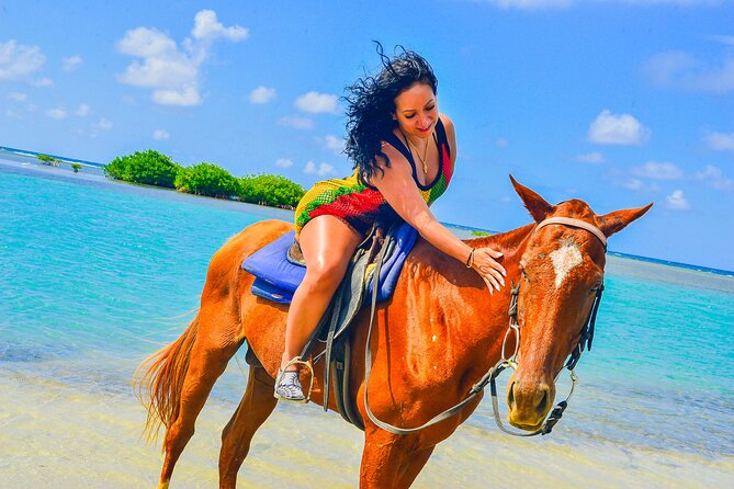 Horseback Ride and Swim Experience Montego with Transportation - The photo opportunity is part of the appeal