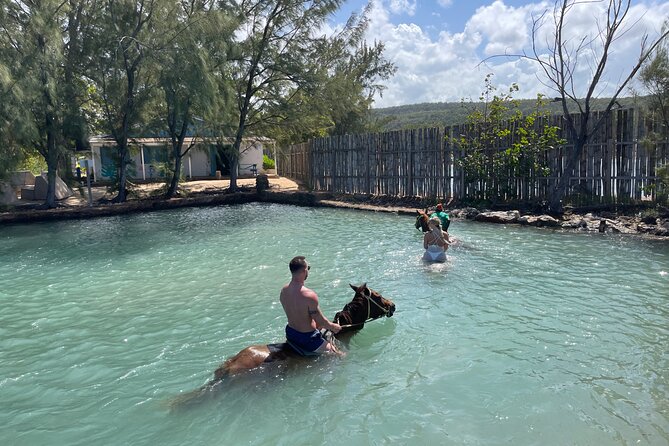 Horseback Ride and Swim Tour In Montego Bay - Lunch, shopping, and the extra time