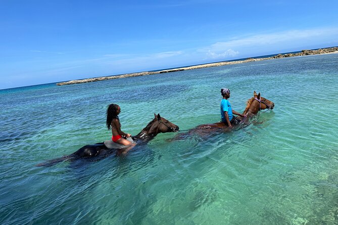 Horseback Ride and Swim Tour In Montego Bay - Getting ready for your first ride