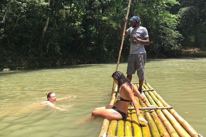 Horseback Ride, Bamboo Rafting and Bluehole/Secret Falls Tour from Montego Bay - A full day that changes pace three times