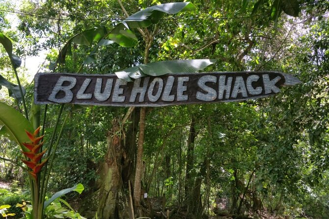 Horseback Ride, Bamboo Rafting and Bluehole/Secret Falls Tour from Montego Bay - Blue Hole and Secret Falls: the active centerpiece