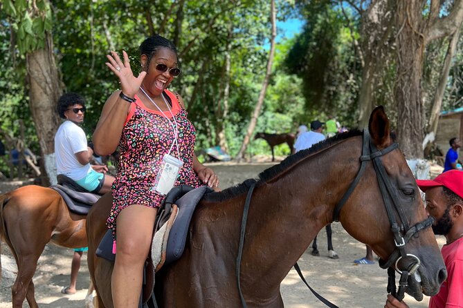 Horseback Ride , Dunns River Falls & Blue Hole From Montego Bay - What the transportation means for your day