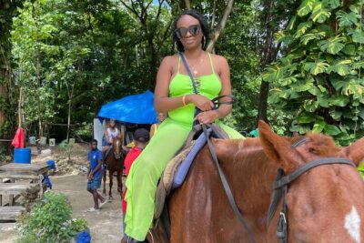 Horseback Riding and Swimming then Dunn’s River Falls