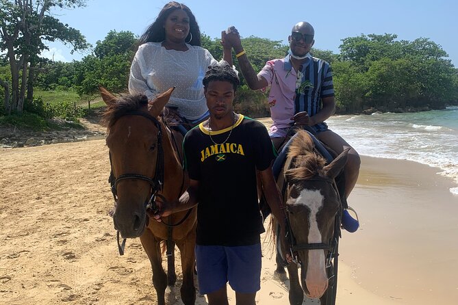 Horseback riding + Bamboo river rafting tour from Ocho Rios - The value of $122.50 per person