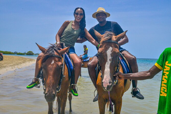 Horseback riding & bluehole secret falls from Montego Bay - A short look at Ocho Rios after the activities