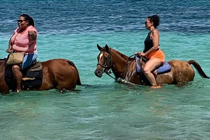 Horseback Riding from Montego Bay - Walking through the local community