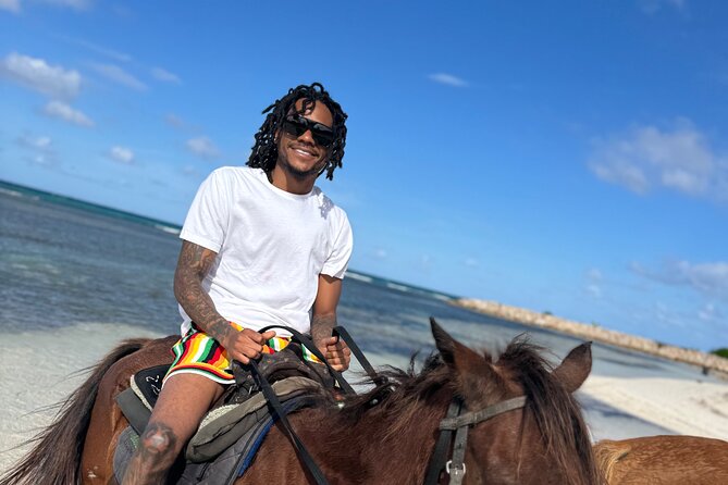Horseback Riding In The Ocean from Montego Bay Private Transfer - Riding Jamaican trails before entering the sea