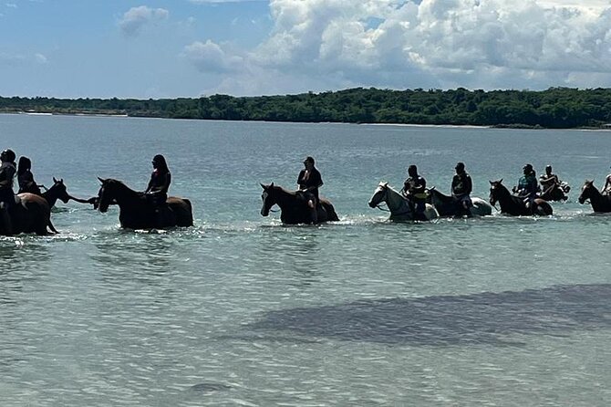 Horseback Riding in the Ocean from Ocho Rios & Runaway Bay - Riding a horse into the sea near Ocho Rios