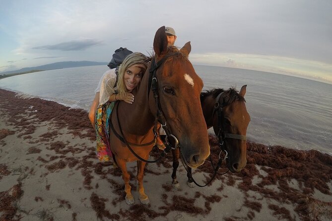 Horseback “SPECIAL”- Negril’s Beach Ride N’ Swim with Free photos/videos - From shaded Jamaican trails to the red mangrove tunnel