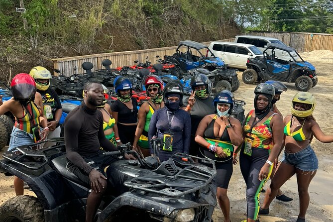 Jamaica ATV's Adventure - The cliff-top pause and Jamaican scenery