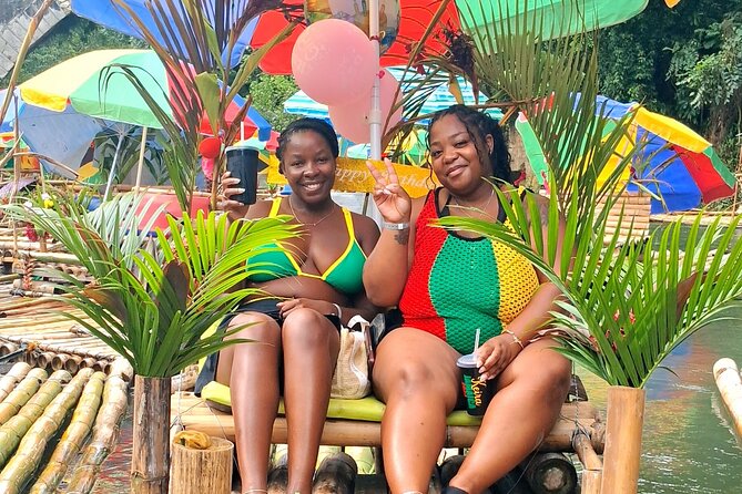 Jamaica Bamboo Rafting Experience with Lime Stone Massage - Fruit, coconut, and sugarcane along the way