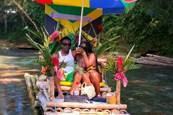 Jamaica Bamboo Rafting Experience with Lime Stone Massage - The real length of the rafting section