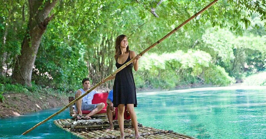 Jamaica: Bamboo Rafting on the Martha Brae - Starting at Rafter’s Village
