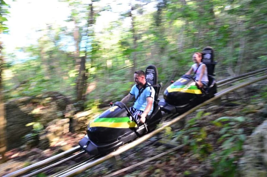 Jamaica: Bobsled and Dunn's River Falls Adventure Tour - The 1,000-meter bobsled ride
