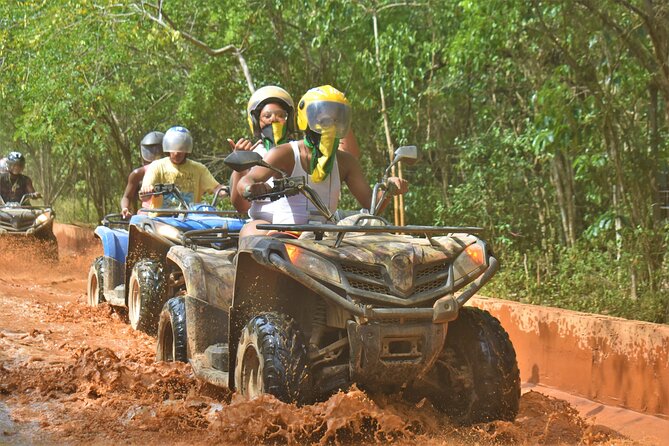 Jamwest ATV Tour to Salmon Point from Negril - Riding through sand, rock, and mangroves