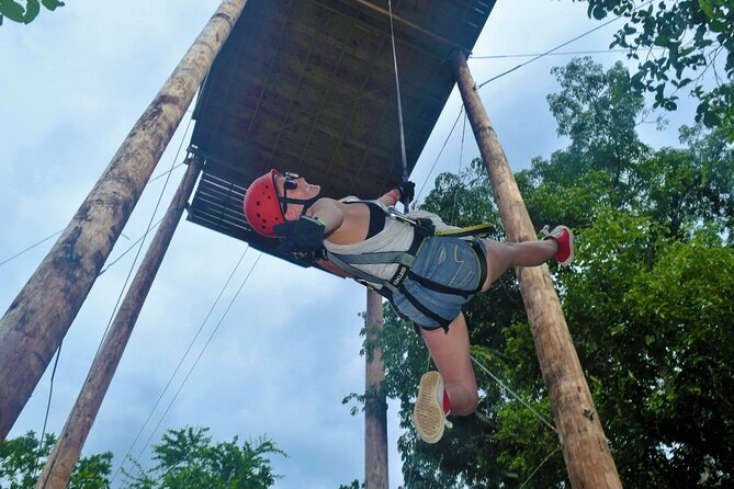 Jamwest Negril Zipline and Horseback Combo - Horseback riding with a guide in front