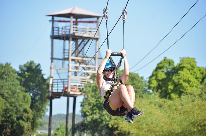 Jamwest Reggae Zipline Tour from Negril - Clubhouse food, Red Stripe, and the trip back
