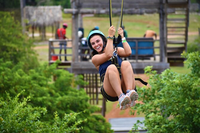 Jamwest Reggae Zipline Tour from Negril - Training first, then the real height