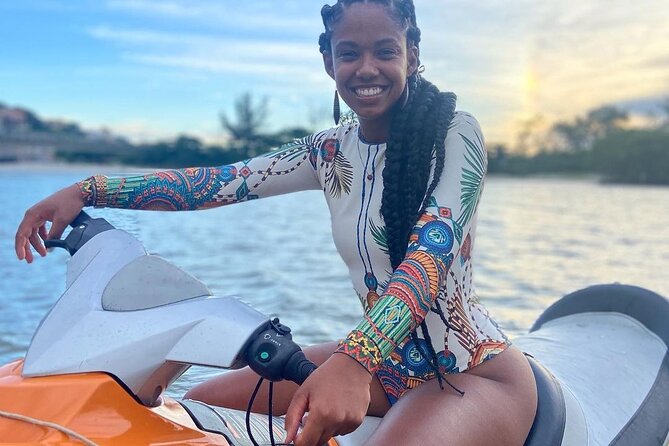 Jet Ski and Beach with Private Transportation from Montego bay Resorts - A quick burst of speed off Montego Bay