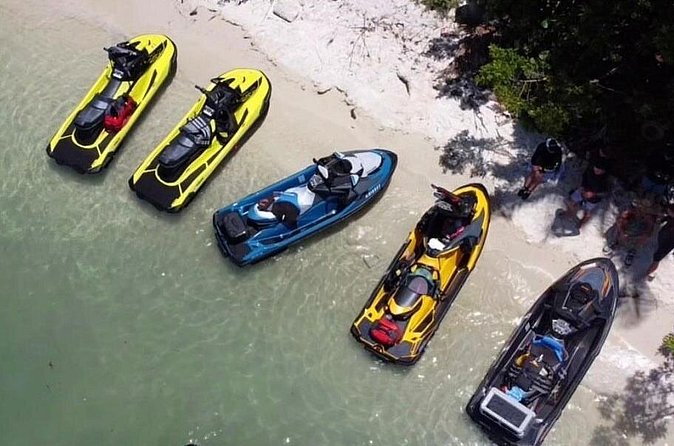 Jet Ski and Beach with Private Transportation from Montego bay Resorts - Thirty minutes on the beach after the ride