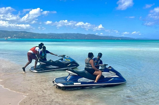 Jet Ski in Montego Bay - The Montego Bay coast is part of the payoff