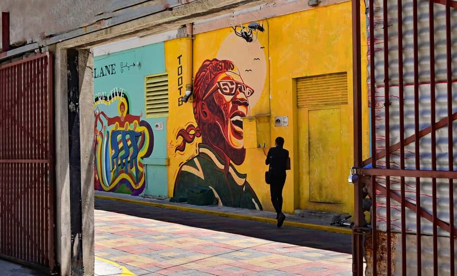 Kingston Creative: Mural Art Walking Tour - Jamaican identity and international artistic links
