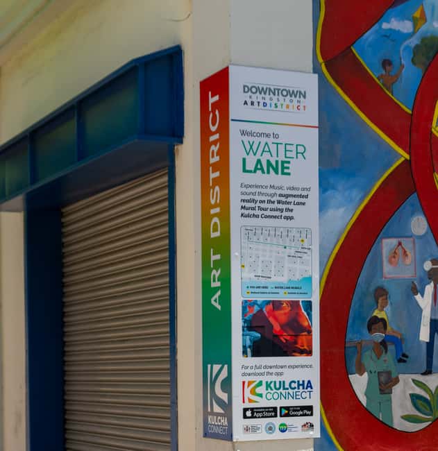 Kingston Creative: Mural Art Walking Tour - Finding Kingston Creative at 107 Harbour Street