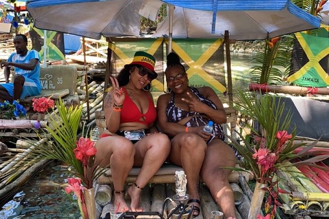 Lethe Bamboo Rafting with Limestone Foot Massage from Montego Bay - The limestone foot massage beside the river
