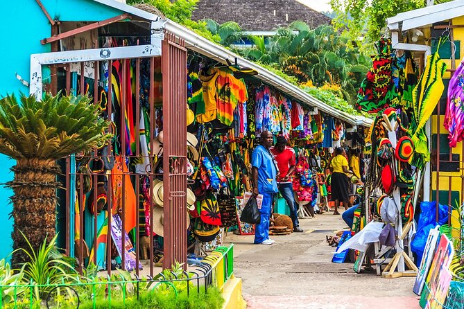 Lethe Bamboo River Rafting Montego Bay Highlights and Shopping - Browsing Harbor Street Craft Market