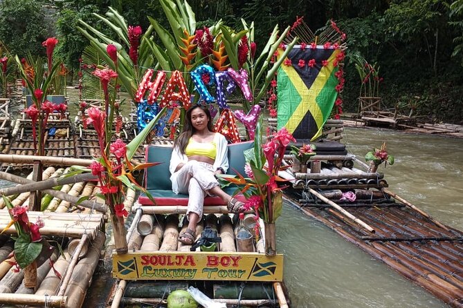 Lethe River Bamboo Rafting and limestone Foot Massage - Food, drinks, and small extras