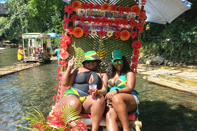 Lethe River Rafting Travel from Montego Bay w FREE Rum Punch - A riverbank break adds choice