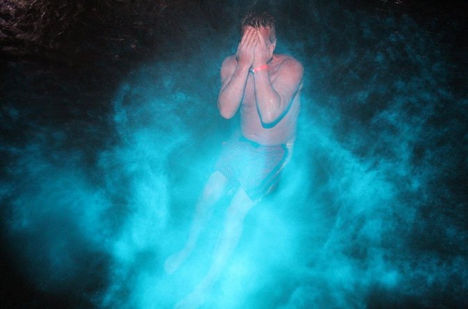 Luminous Lagoon Night Tour from Ocho Rios - Swimming in the glowing water