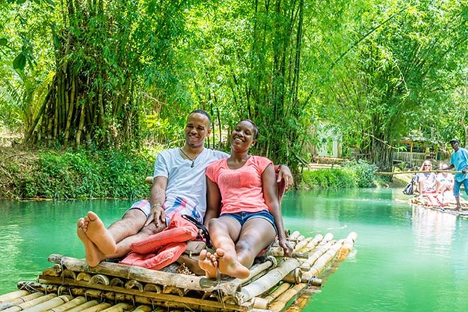 Martha Brae Bamboo Rafting Tranquil Peace Of Mind - The guide can shape the whole day