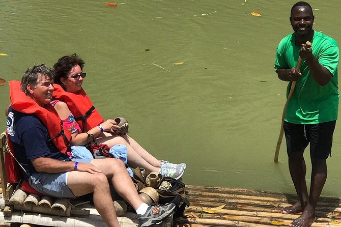 (Martha Brae River) Bamboo Rafting - Stops for food, drinks, and souvenirs