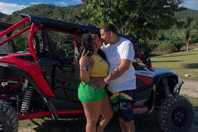 Montego Bay Adventure Day: ATV, Zip-lining & Horseback Riding Fun - ATV riding on rugged trails