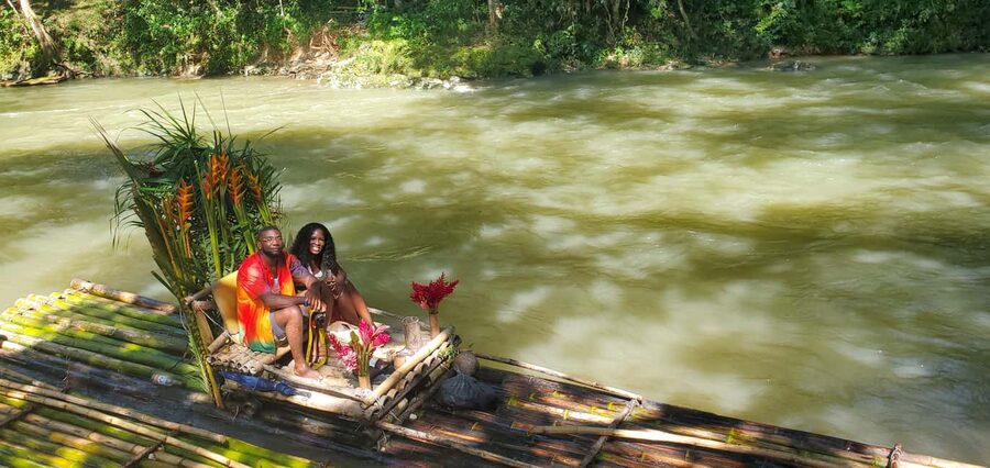 Montego Bay: Bamboo Raft Cruise on the Great River - A quiet Jamaican river ride from Lethe