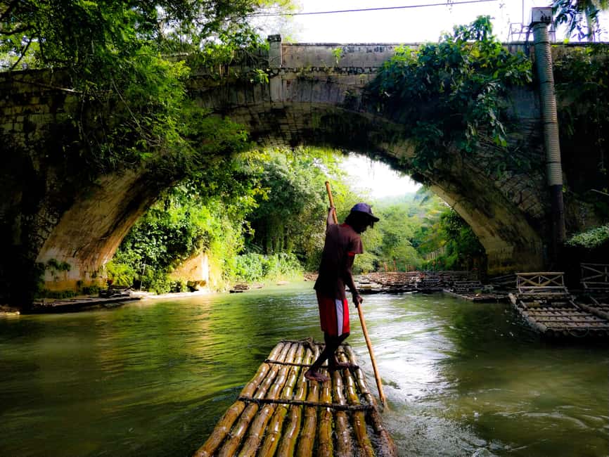 Montego Bay: Bamboo Raft Cruise on the Great River - The limestone scrub is a small but memorable extra