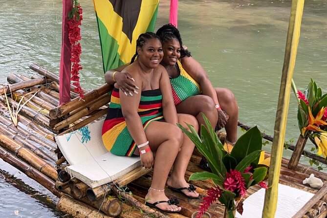 Montego Bay Bamboo Rafting Tour with Limestone Foot Massage - Swimming and riverside refreshments