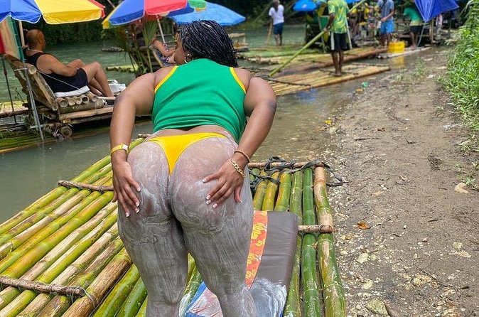 Montego Bay Bamboo Rafting Tour with Limestone Foot Massage - Service, safety, and the Party Mike style