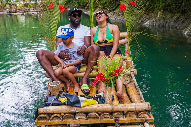 Montego Bay: Bamboo Rafting with Limestone Massage & Shopping - Jerk chicken, fish, and the extra lunch cost