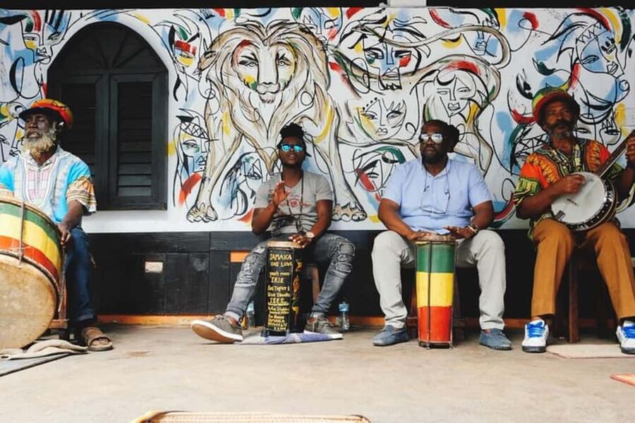 Montego Bay: Bob Marley Nine Miles Mausoleum Tour - The marble mausoleum and Rastafarian setting