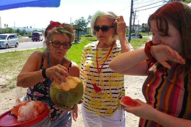 Montego Bay hi lite and culture tour - Fresh fruit, Jamaican food, and local conversation