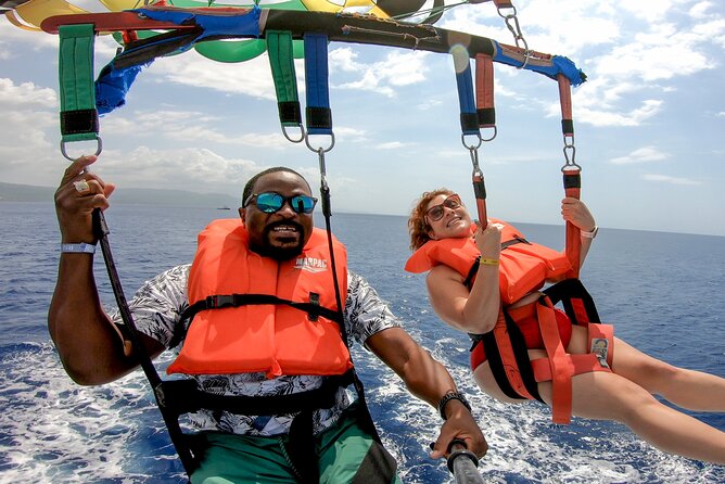 Montego Bay: Jet Car, Jet Ski and Parasailing - Pickup with Just Because Tours