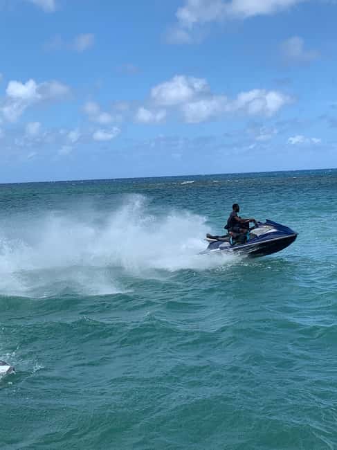 Montego Bay: Jet Ski & Beach with Private Transport - A short Montego Bay outing with two very different moods