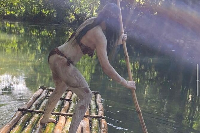 Montego Bay Lethe Rafting And Magritaville & Shopping Combo - Lethe River rafting brings the real Jamaican flavor